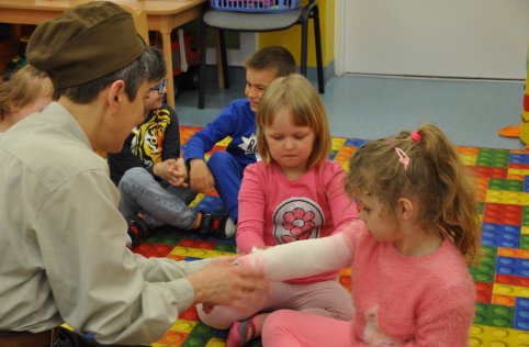 Sanitariuszka w przedszkolu - 29.04.2019r.